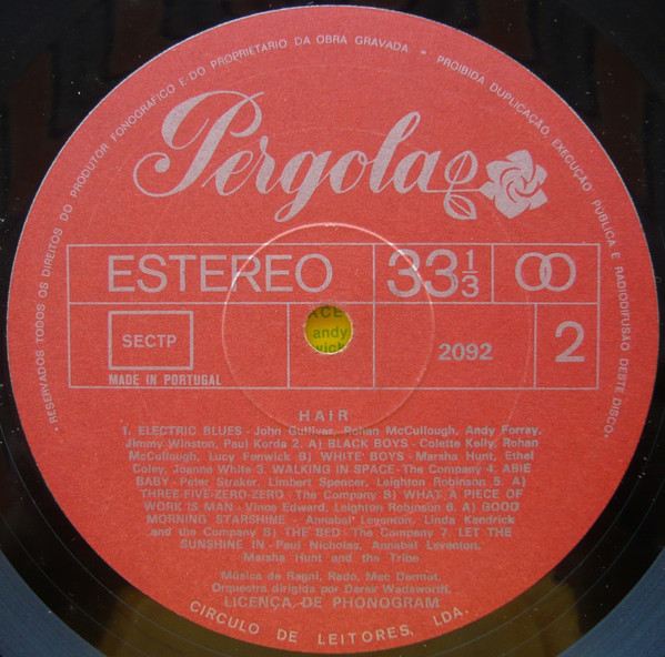 Various - Hair Ópera Rock | Pergola (2092) - 4