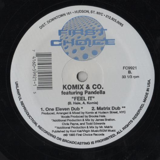 Komix & Co Featuring Pandella - Feel It | First Choice (FC9921) - 2 Komix & Co Featuring Pandella - Feel It | First Choice (FC9921) - 2