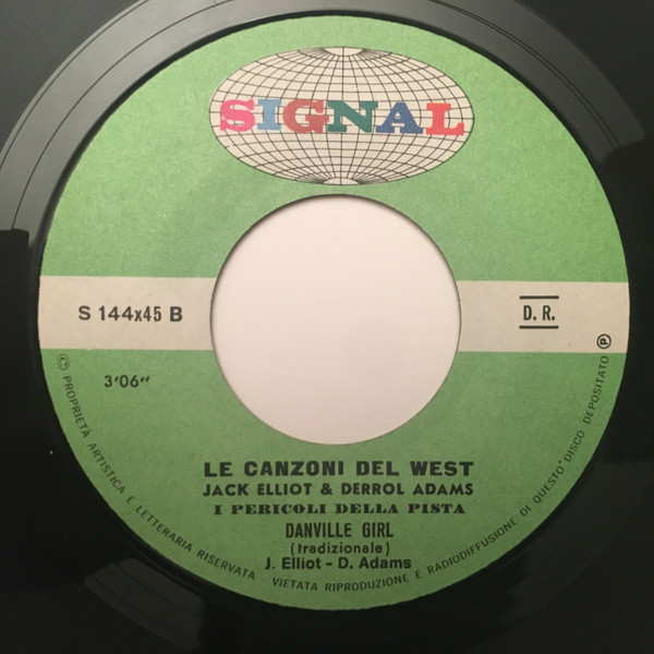 Ramblin' Jack Elliott & Derroll Adams - I Pericoli Della Pista | Signal (S 144) - 4