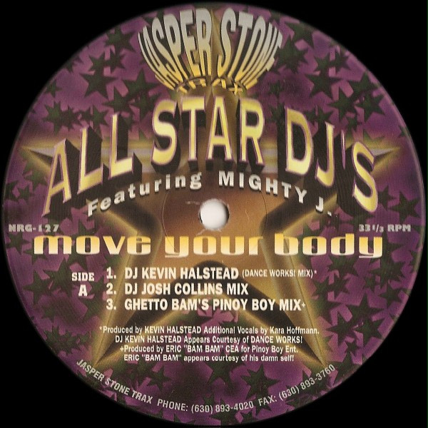 All Star DJ's Featuring Mighty J. - Move Your Body | Jasper Stone Trax (NRG 127)