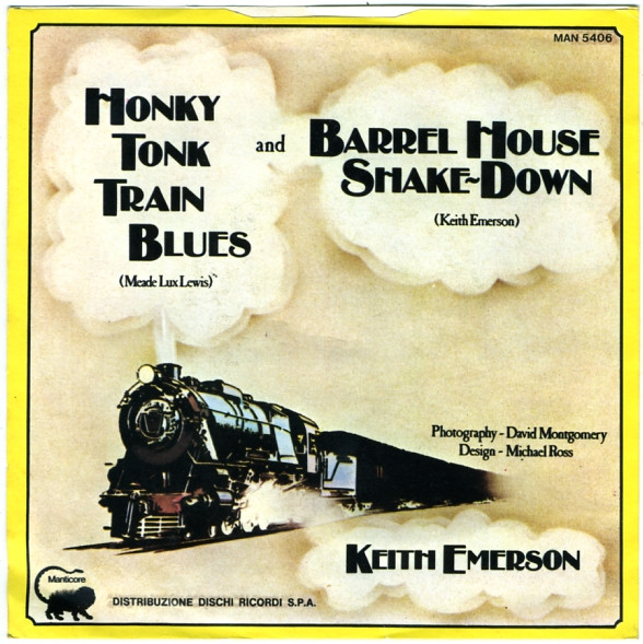 Keith Emerson - Honky Tonk Train Blues | Manticore (MAN 5406) - main