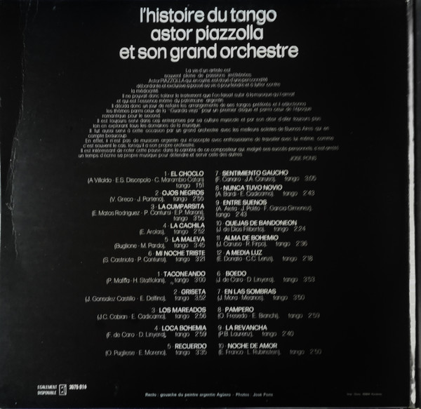 Astor Piazzolla - Histoire Du Tango | Polydor (2669 008) - 2 Astor Piazzolla - Histoire Du Tango | Polydor (2669 008) - 2