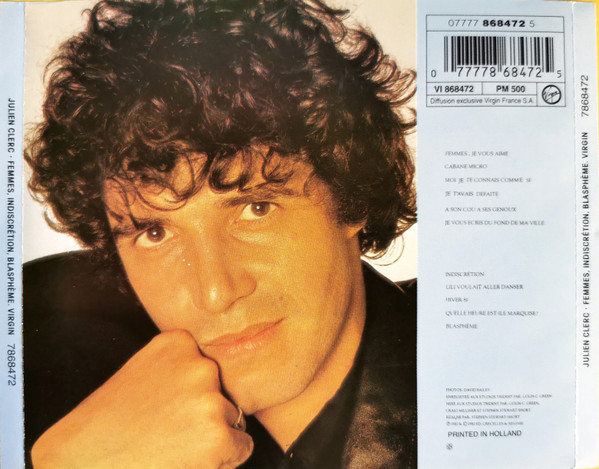 Julien Clerc - Femmes, Indiscrétion, Blasphème | Virgin (7868472) - 2