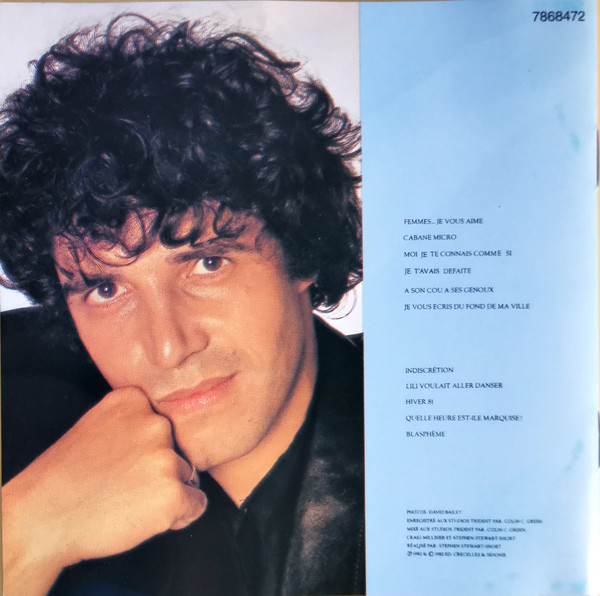 Julien Clerc - Femmes, Indiscrétion, Blasphème | Virgin (7868472) - 4