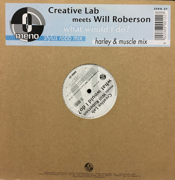 Creative Lab Meets Will Robertson - What Would I Do? | Zero Meno (Zero 27) - main
