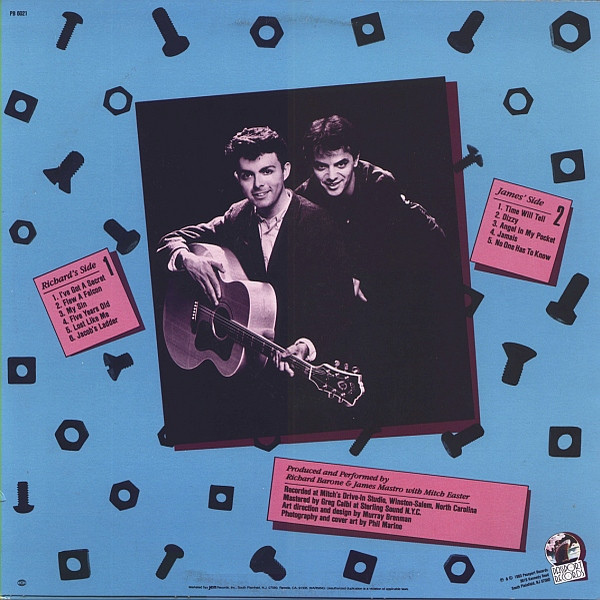 Richard Barone / James Mastro - Nuts And Bolts | Passport Records (PB 6021) - 2 Richard Barone / James Mastro - Nuts And Bolts | Passport Records (PB 6021) - 2