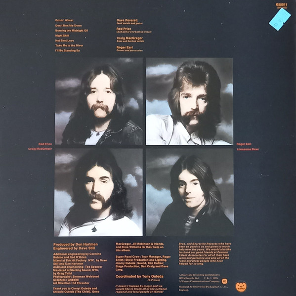 Foghat - Night Shift | Bearsville (K 55511) - 2 Foghat - Night Shift | Bearsville (K 55511) - 2