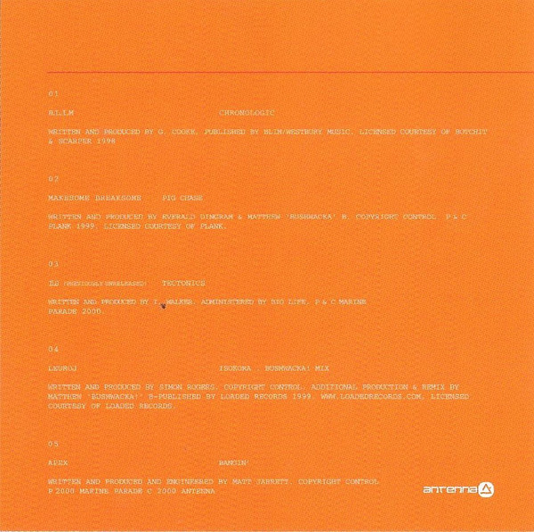Adam Freeland - Tectonics | Antenna (ANT003) - 4