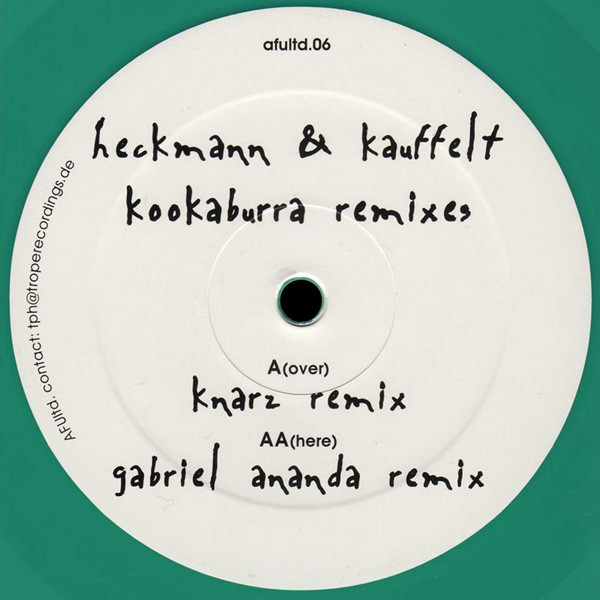 Heckmann & Kauffelt - Kookaburra Remixes | AFU Limited (afultd.06)