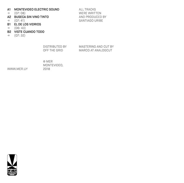 Santiago Uribe - Parque Rodó | Montevideo Electric Recordings (MER002) - 2 Santiago Uribe - Parque Rodó | Montevideo Electric Recordings (MER002) - 2