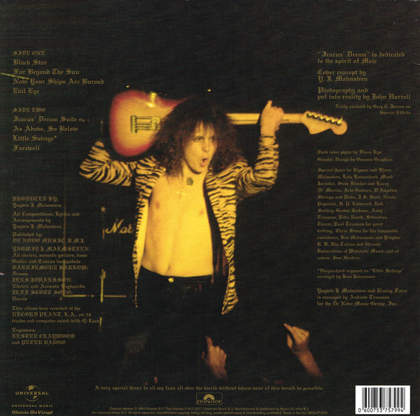 Yngwie Malmsteen - Rising Force | Music On Vinyl (MOVLP1878) - 2