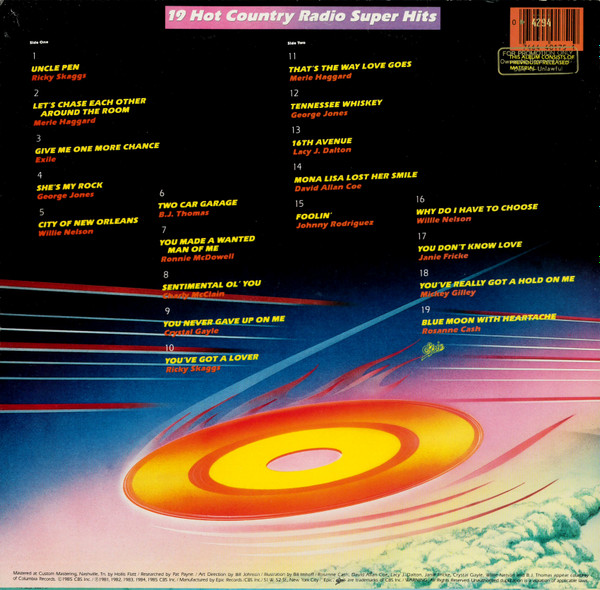 Various - 19 Hot Country Requests Vol. II | Epic (FE 40175) - 2
