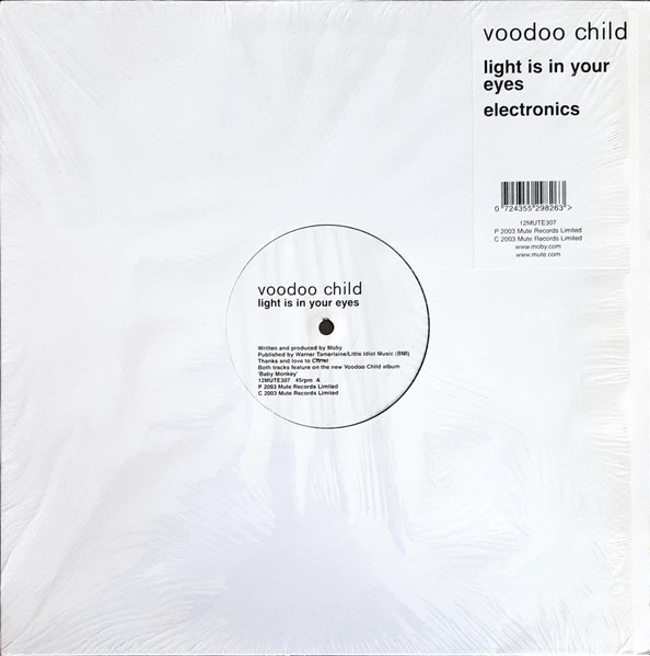 Voodoo Child - Light Is In Your Eyes / Electronics | Mute (12MUTE307) - main