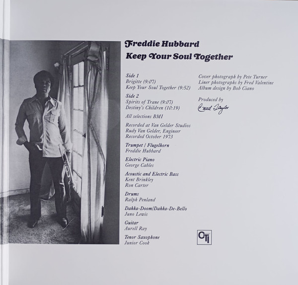 Freddie Hubbard - Keep Your Soul Together | CTI Records (CTI 6036) - 3 Freddie Hubbard - Keep Your Soul Together | CTI Records (CTI 6036) - 3