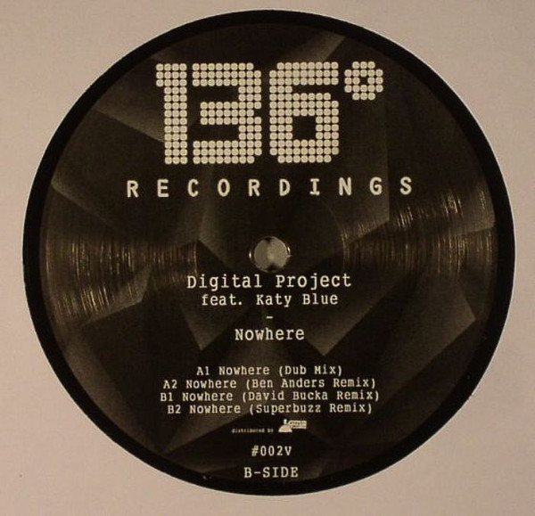 Digital Project Feat. Katy Blue - Nowhere | 136 Grad Recordings (136GRAD002V) - main Digital Project Feat. Katy Blue - Nowhere | 136 Grad Recordings (136GRAD002V) - main