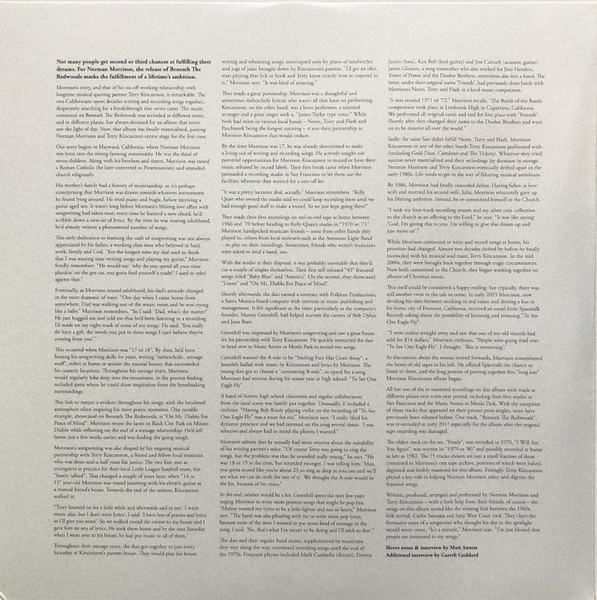 Morrison Kincannon - Beneath The Redwoods | Spacetalk Records (STLKLP003) - 2 Morrison Kincannon - Beneath The Redwoods | Spacetalk Records (STLKLP003) - 2