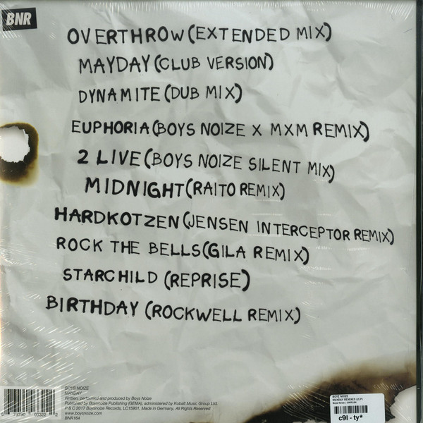 Boys Noize - Mayday Remixes | Boysnoize Records (BNR164)