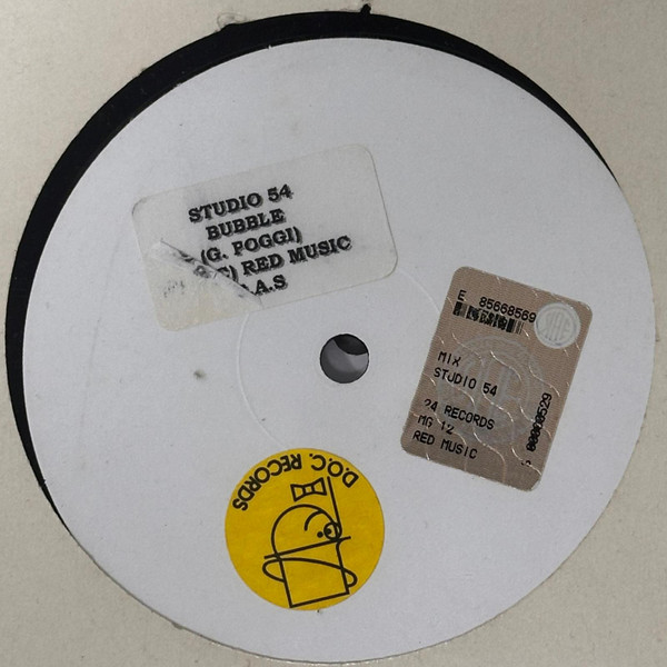 Studio 54 - Bubble | 24 Records (MG 12) - main