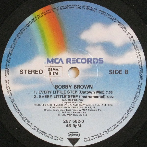 Bobby Brown - Every Little Step | MCA Records (257 562-0) - 2 Bobby Brown - Every Little Step | MCA Records (257 562-0) - 2
