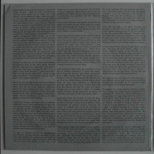 Nina Simone - Nina Simone | Real Gone (RGJLP3) - 3