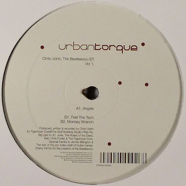 Chris Udoh - The Beetleeoou EP. Vol. 1 | Urbantorque (URTR022) - 2 Chris Udoh - The Beetleeoou EP. Vol. 1 | Urbantorque (URTR022) - 2