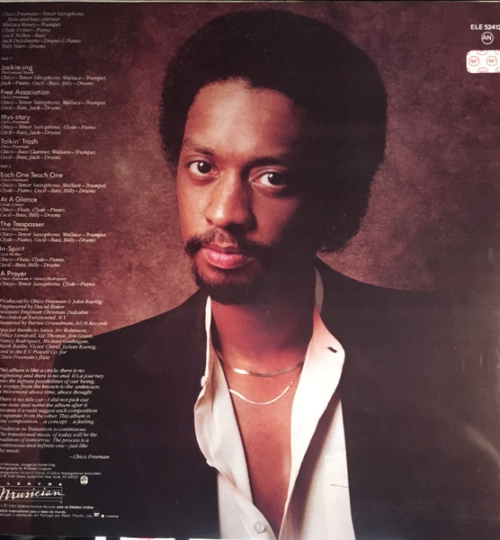 Chico Freeman - Tradition In Transition | Elektra Musician (ELE 52 412) - 2