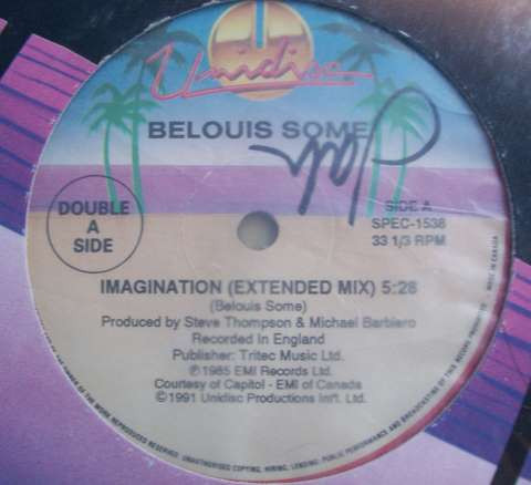 Belouis Some / Colonel Abrams - Imagination / I'm Gonna Let You | Unidisc (SPEC-1538) - 2 Belouis Some / Colonel Abrams - Imagination / I'm Gonna Let You | Unidisc (SPEC-1538) - 2