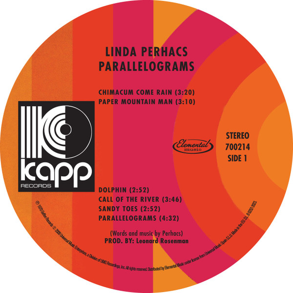 Linda Perhacs - Parallelograms | Kapp Records (700214) - 2 Linda Perhacs - Parallelograms | Kapp Records (700214) - 2