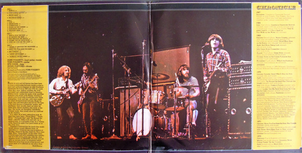 Creedence Clearwater Revival Featuring John Fogerty - Chronicle (The 20 Greatest Hits) | Fantasy (FAN 96-1/2) - 2