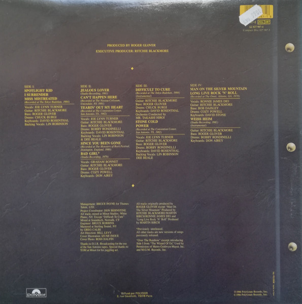 Rainbow - Finyl Vinyl | Polydor (827 987-1) - 2