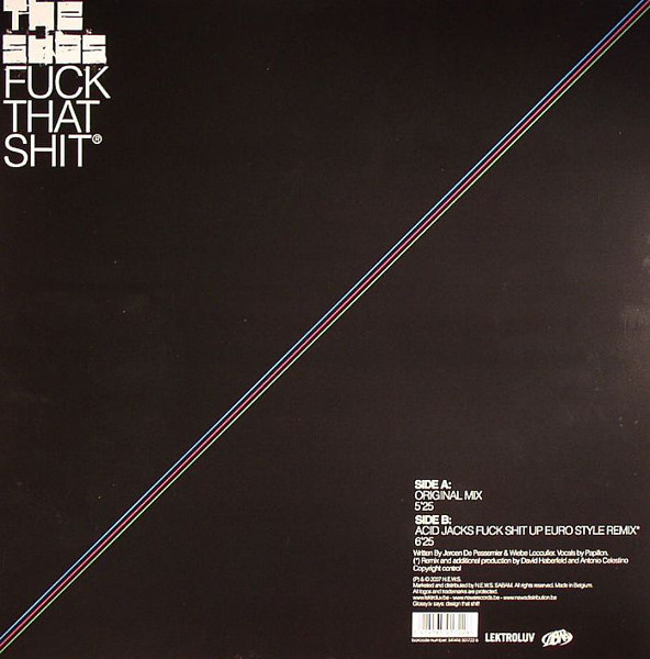 The Subs - Fuck That Shit | Lektroluv (LL9) - 2