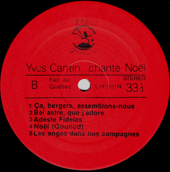 Yves Cantin - ...Chante Noël | Lydia-Françoise (L.-F.001N) - 4 Yves Cantin - ...Chante Noël | Lydia-Françoise (L.-F.001N) - 4
