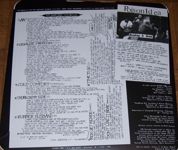 Poison Idea - Record Collectors Are Still Pretentious Assholes L.P. | TKO Records (TKO-21-0001-1) - 5