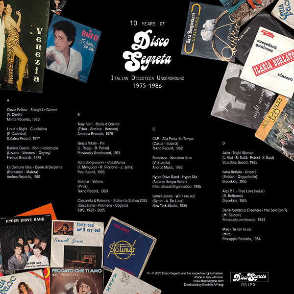 Various - Discoteca Sound: Italian Discoteca Underground 1975–1986 | Disco Segreta (DS LP X) - 2 Various - Discoteca Sound: Italian Discoteca Underground 1975–1986 | Disco Segreta (DS LP X) - 2