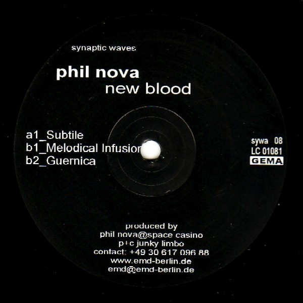 Phil Nova - New Blood | Synaptic Waves (sywa 08)