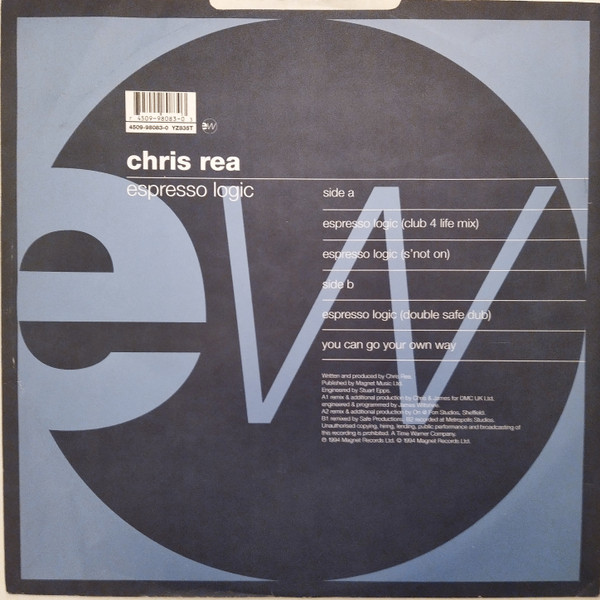 Chris Rea - Espresso Logic | EastWest (4509-98083-0) - 2