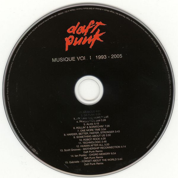 Daft Punk - Musique Vol. I 1993 - 2005 | Virgin (0094635840520) - 3