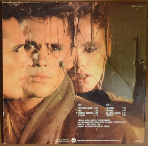 Gazebo - Telephone Mama | Baby Records (BAB 1-13-15) - 2