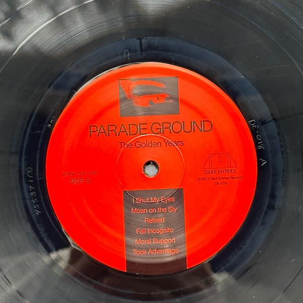 Parade Ground - The Golden Years | Dark Entries (DE-018) - 4 Parade Ground - The Golden Years | Dark Entries (DE-018) - 4