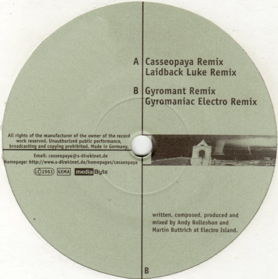Logique - Vuture Shoque (Remixes) | Casseopaya Recordings (CSR 98020) - 2