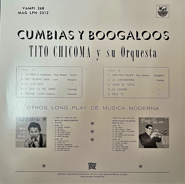 Tito Chicoma Y Su Orquesta - Cumbias y Boogaloos | Vampi Soul (VAMPI 268) - 2 Tito Chicoma Y Su Orquesta - Cumbias y Boogaloos | Vampi Soul (VAMPI 268) - 2