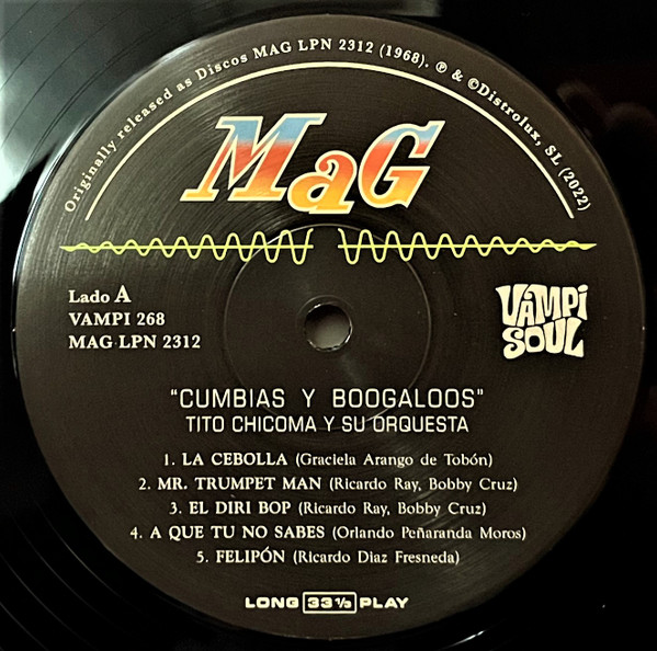 Tito Chicoma Y Su Orquesta - Cumbias y Boogaloos | Vampi Soul (VAMPI 268) - 3 Tito Chicoma Y Su Orquesta - Cumbias y Boogaloos | Vampi Soul (VAMPI 268) - 3