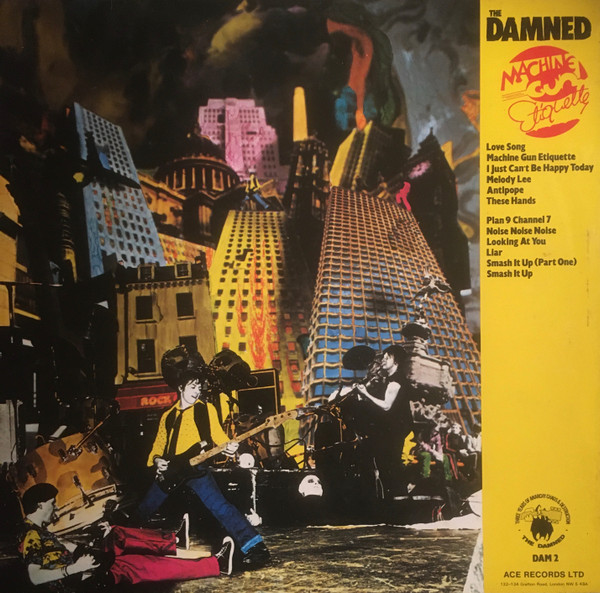 The Damned - Machine Gun Etiquette - Vinilo | Ace (DAM 2) - 2 The Damned - Machine Gun Etiquette - Vinilo | Ace (DAM 2) - 2