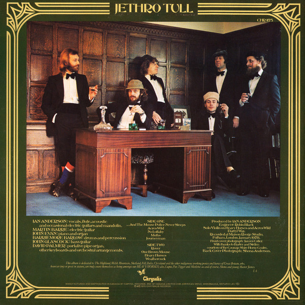 Jethro Tull - Heavy Horses | Chrysalis (CHR 1175) - 2