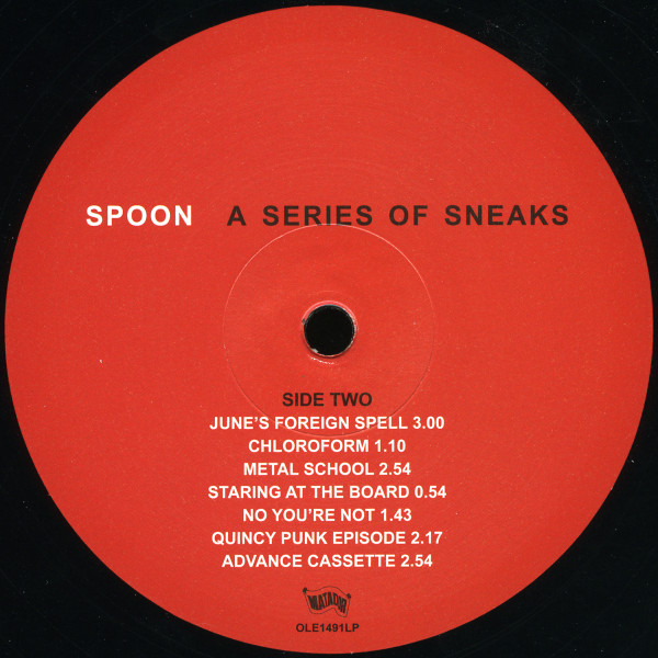 Spoon - A Series Of Sneaks | Matador (OLE1491LP) - 4 Spoon - A Series Of Sneaks | Matador (OLE1491LP) - 4