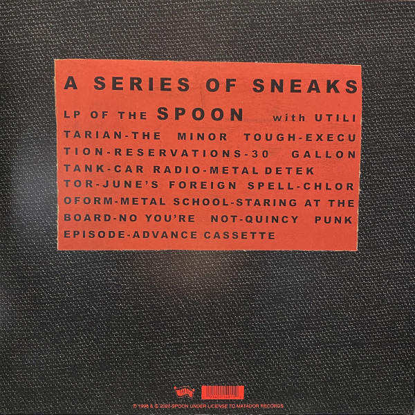 Spoon - A Series Of Sneaks | Matador (OLE1491LP) - 2 Spoon - A Series Of Sneaks | Matador (OLE1491LP) - 2