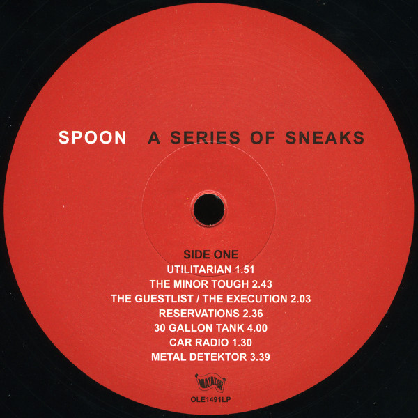 Spoon - A Series Of Sneaks | Matador (OLE1491LP) - 3 Spoon - A Series Of Sneaks | Matador (OLE1491LP) - 3