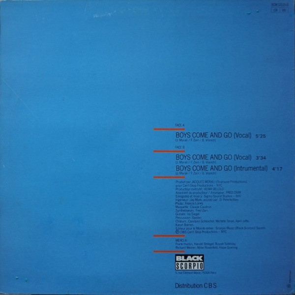 April Jaffe - Boys Come And Go | Black Scorpio (SCM 12.1253) - main