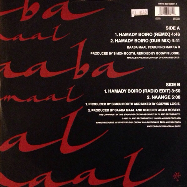 Hamady Boiro / Naange