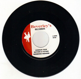 Desmond Dekker / Jimmy Cliff - Honour Your Mother & Father / King Of Kings | Beverley's Records (BV28) - main